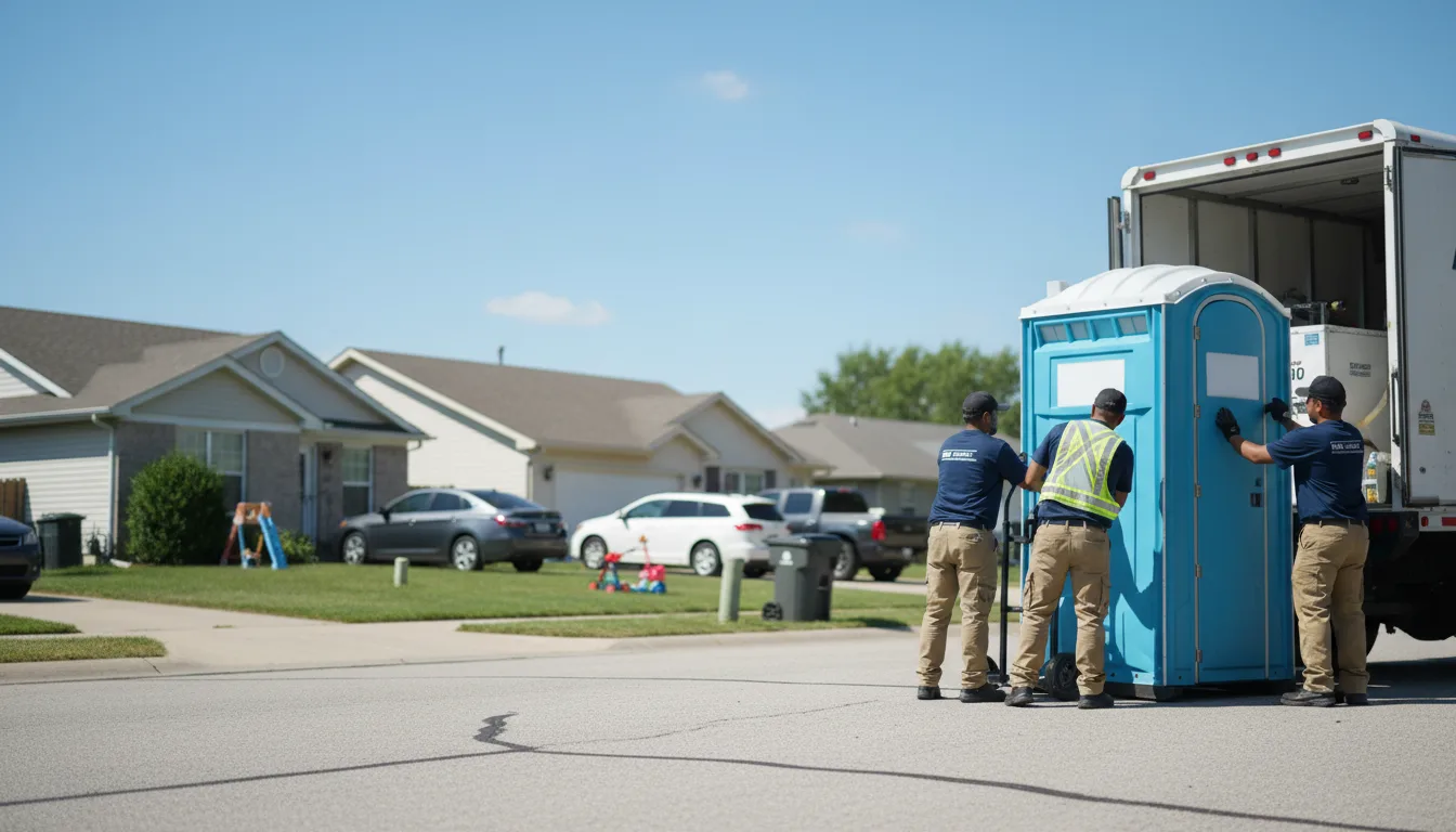Standard Porta Potty Rentals in Glasford, IL near me